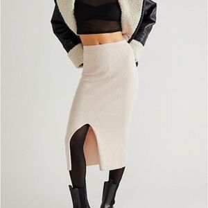 Free people skyline midi skirt